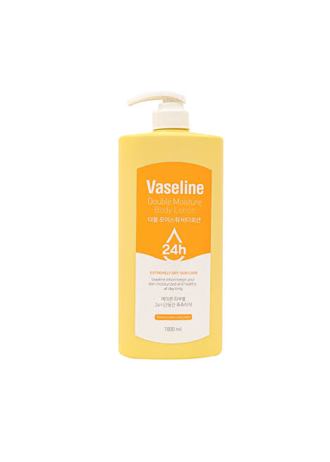 Vaseline Body Lotion Double Moisture 1000ml (Orange)