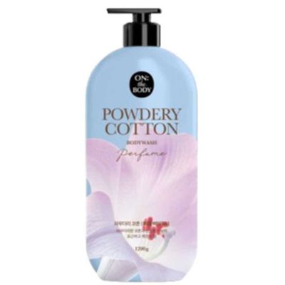 ON THE BODY Powdery Cotton Perfume Body Wash 1200g