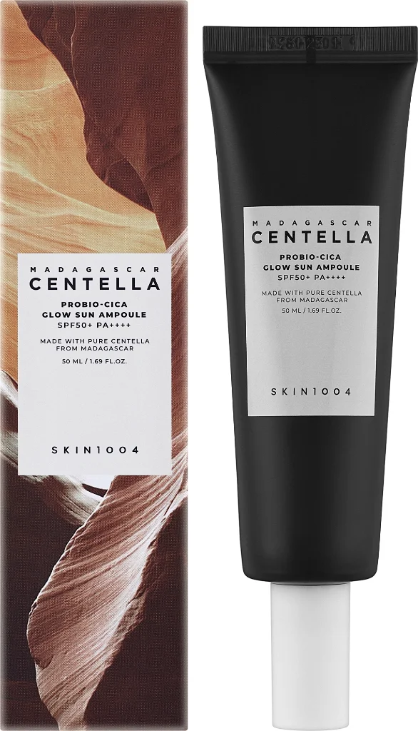 Centella Madagascar Probio-Cica Glow Sun Ampoule SPF50+ PA++++